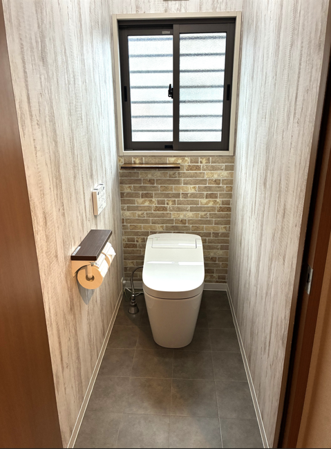 トイレリフォーム｜Panasonic「アラウーノ」へ交換！ 写真